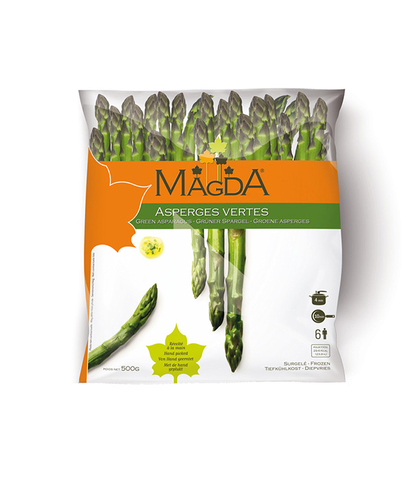 Asperges vertes surgelés Magda