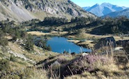 lac de bastan, parc du néouvielle, pyrénées