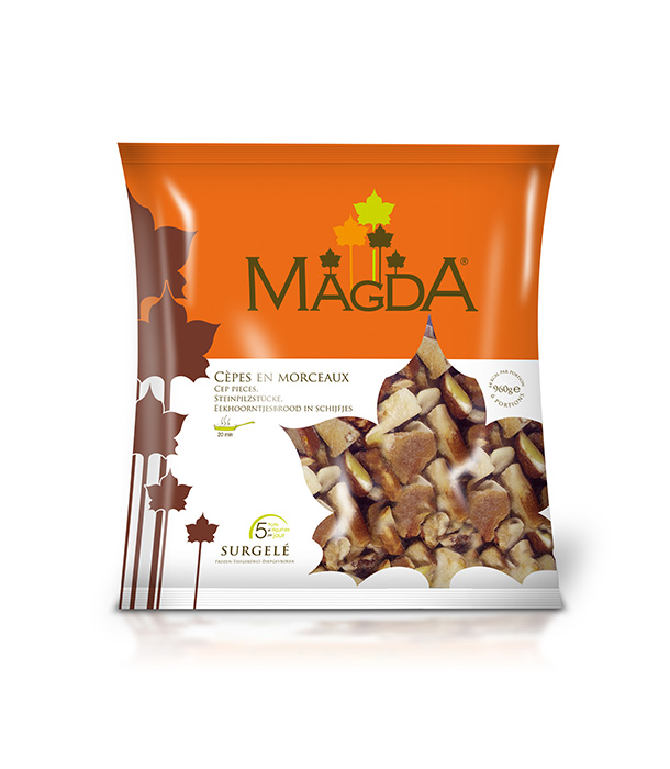 Frozen whole girolles Magda