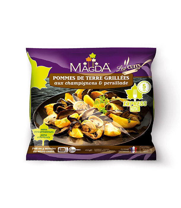 Mushroom mix with asparagus Magda