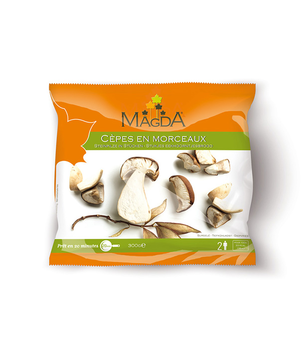 Frozen whole girolles Magda