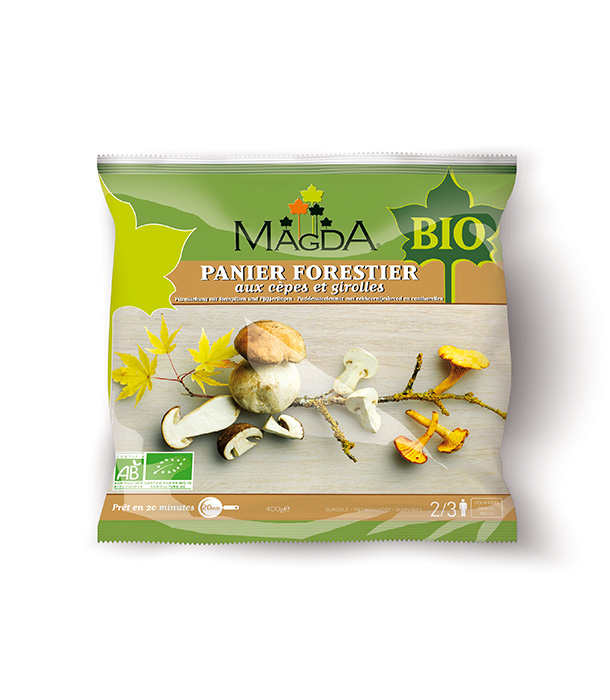 Organic girolles Magda