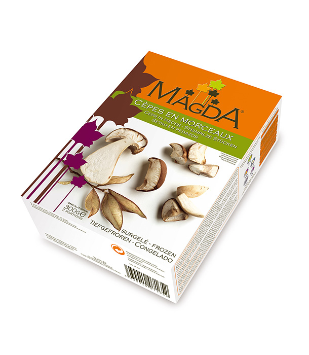 Frozen plain mushroom medley MAGDA