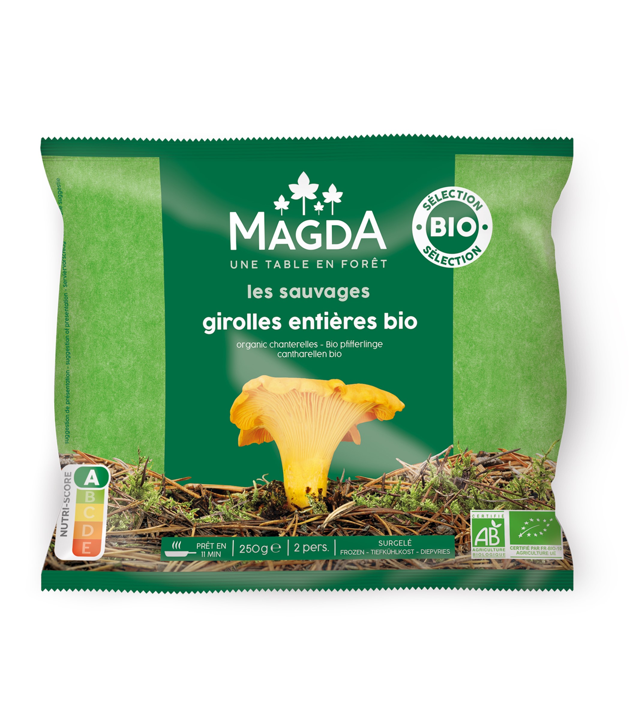 Mélange de cèpes et bolets surgelés Magda