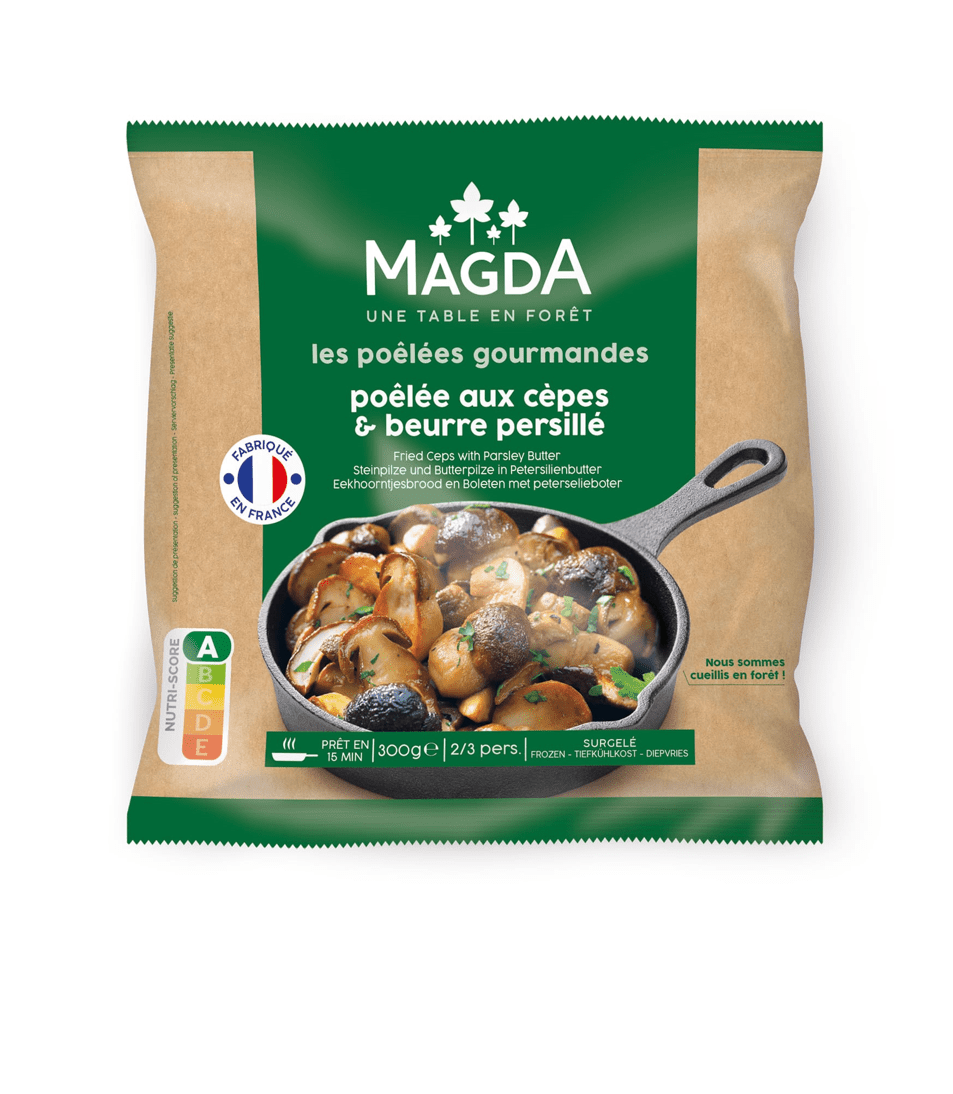 Ceps with garlic and parsley butter 300g magda