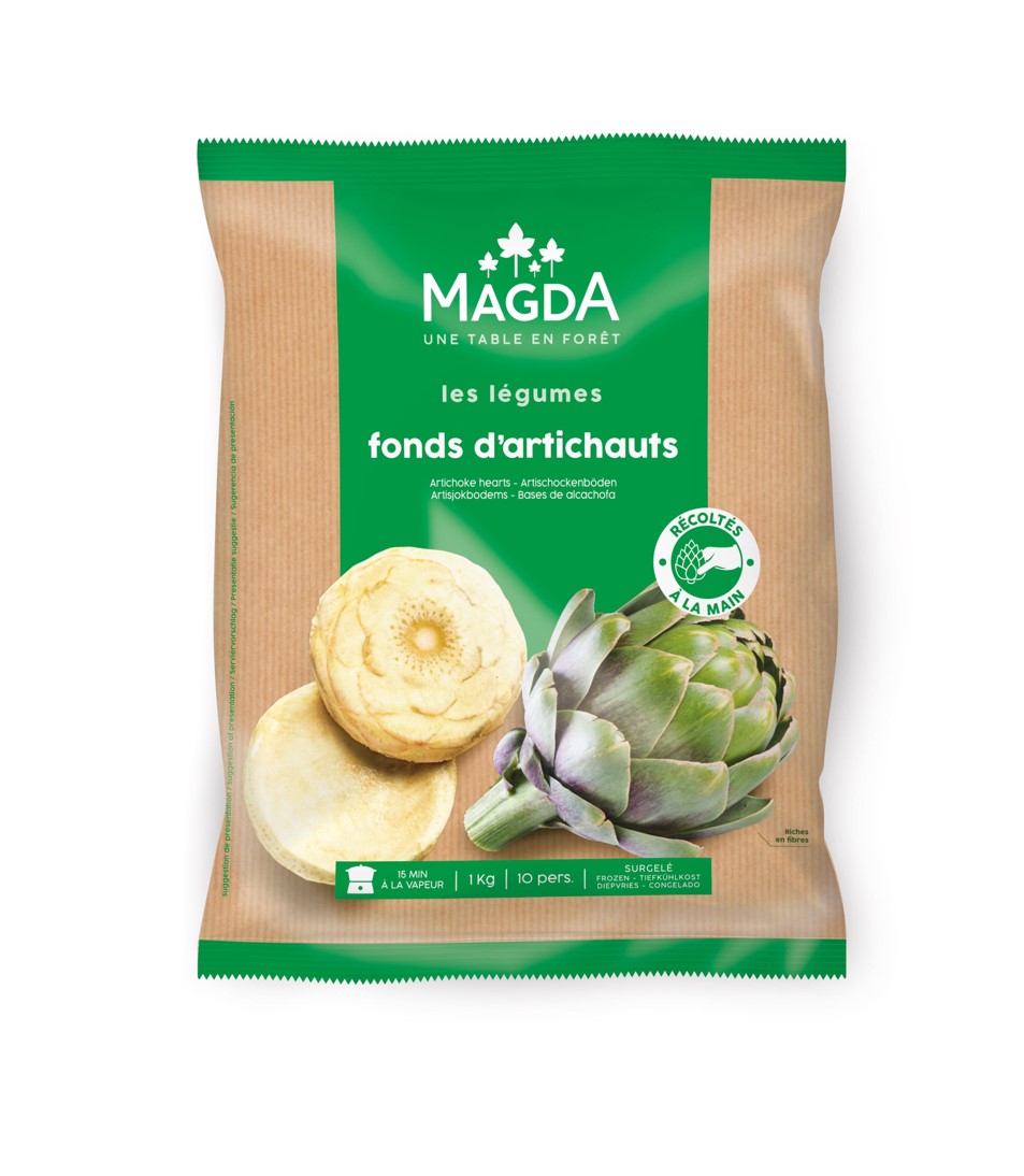 Fonds d'artichauts Magda kg