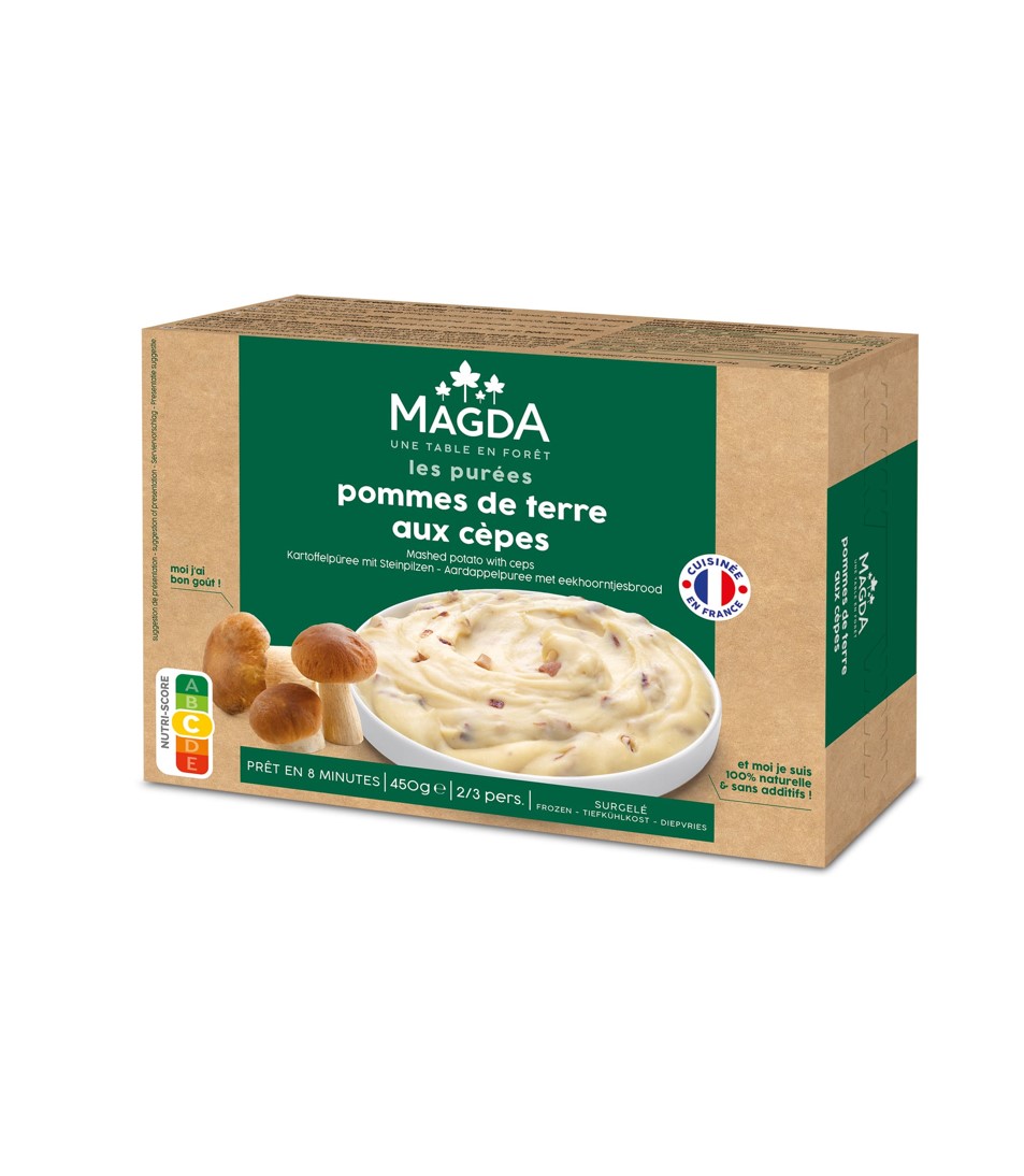 Purée aux cèpes 450g Magda