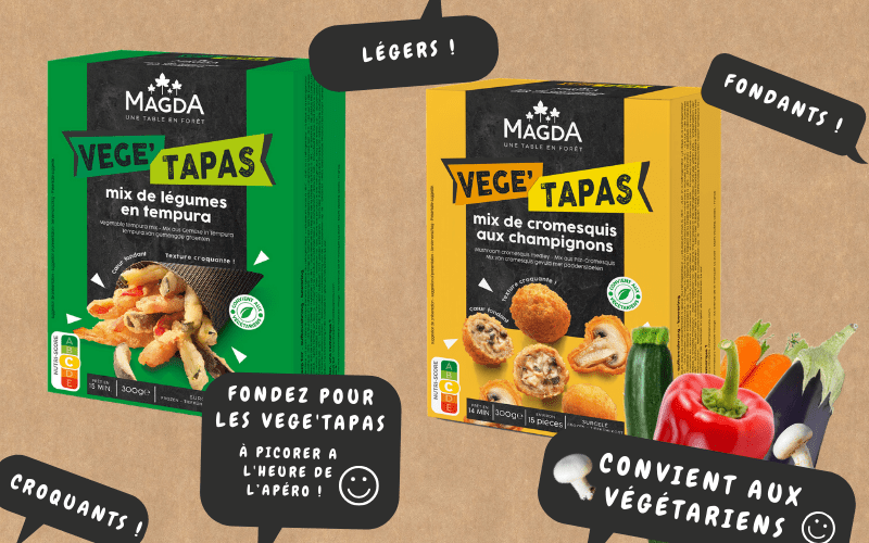 apéritif végétarien magda